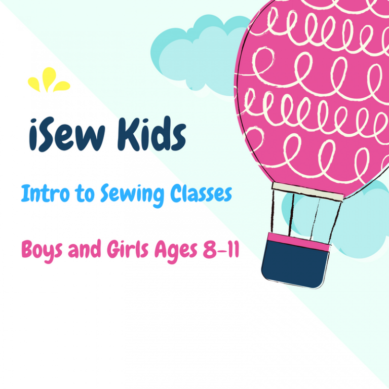 iSew Kids Intro to Sewing Week 3