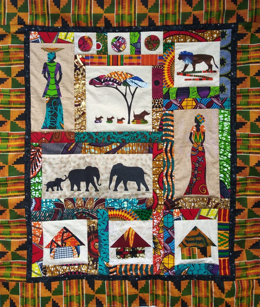 Whitlocks Vacuum And Sewing Center   African Windows Quilt 867x1024 