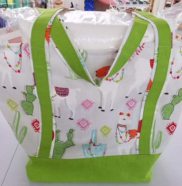 GO GREEN GROCERY BAGS-Beginning Sewing Level 3