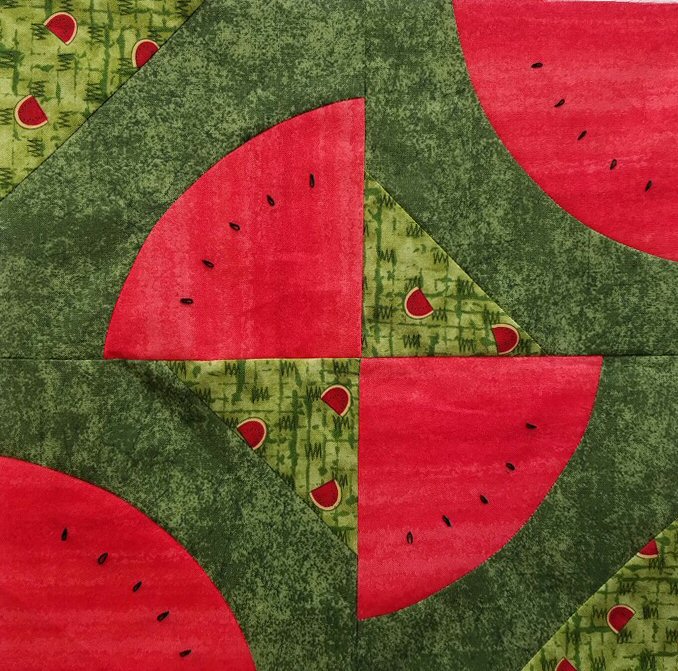 CALENDAR QUILTING-Watermelon Time