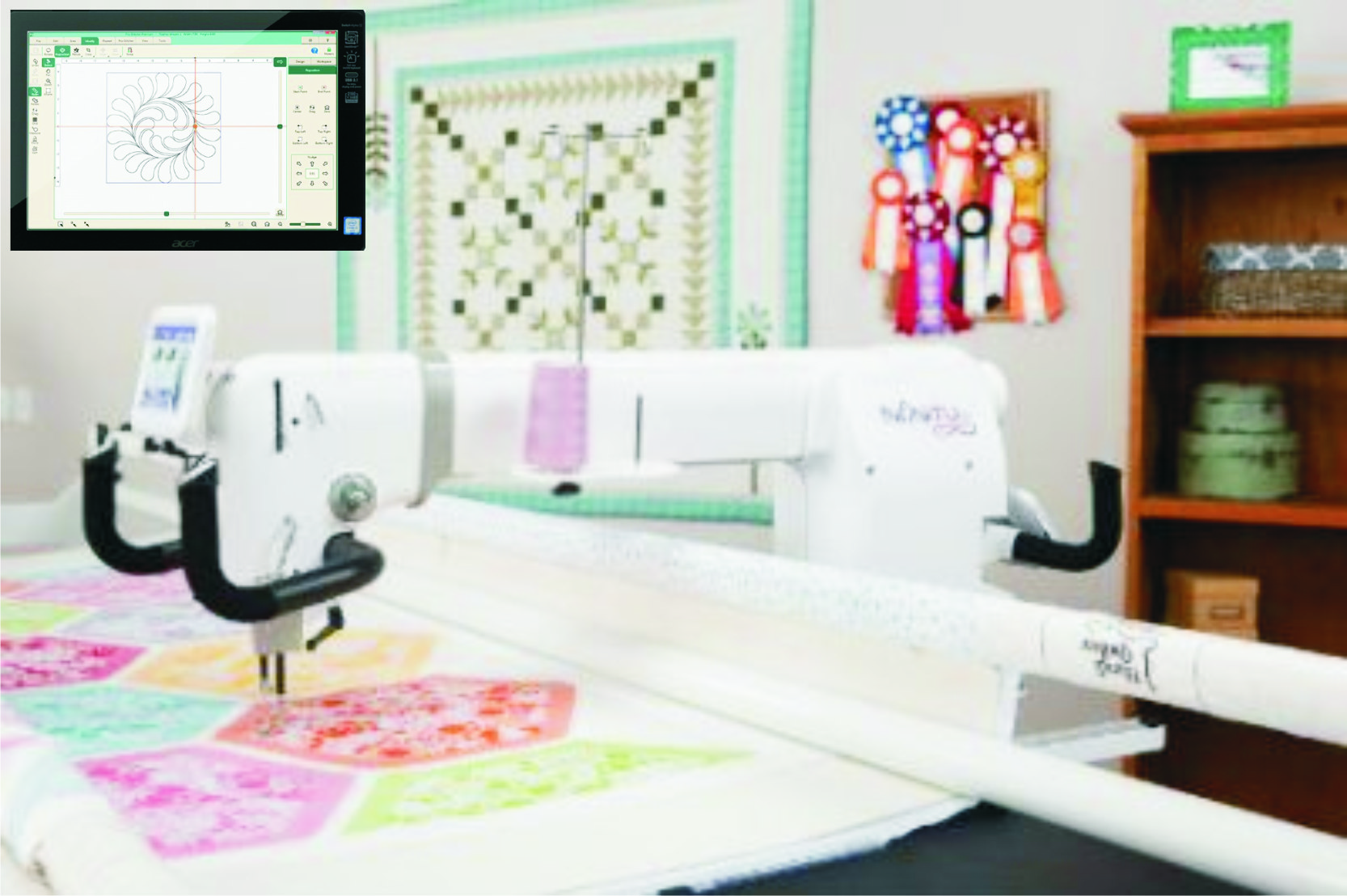 Handi Quilter Infinity 26 Gallery2 Frame With Pro Stitcher Whitlocks