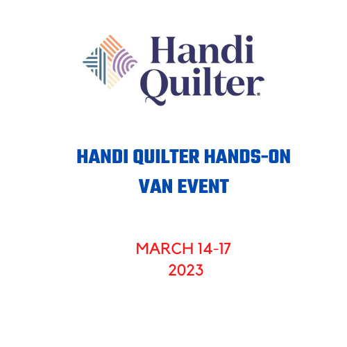 Handi Quilter Hands-On Van Event-Day 3