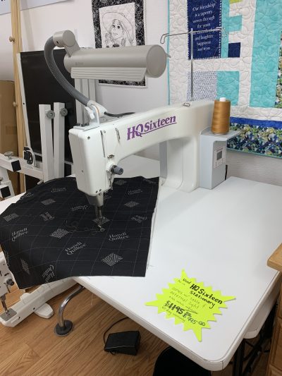 Used Handi Quilter Sixteen Stationary with Table